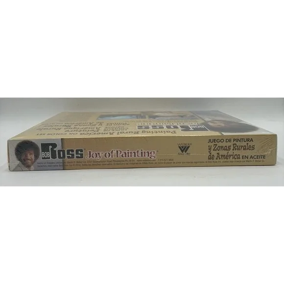 Bob Ross Painting Rural America Oil Color Set DIY DVD The Joy of Painting New - Picture 4 of 4